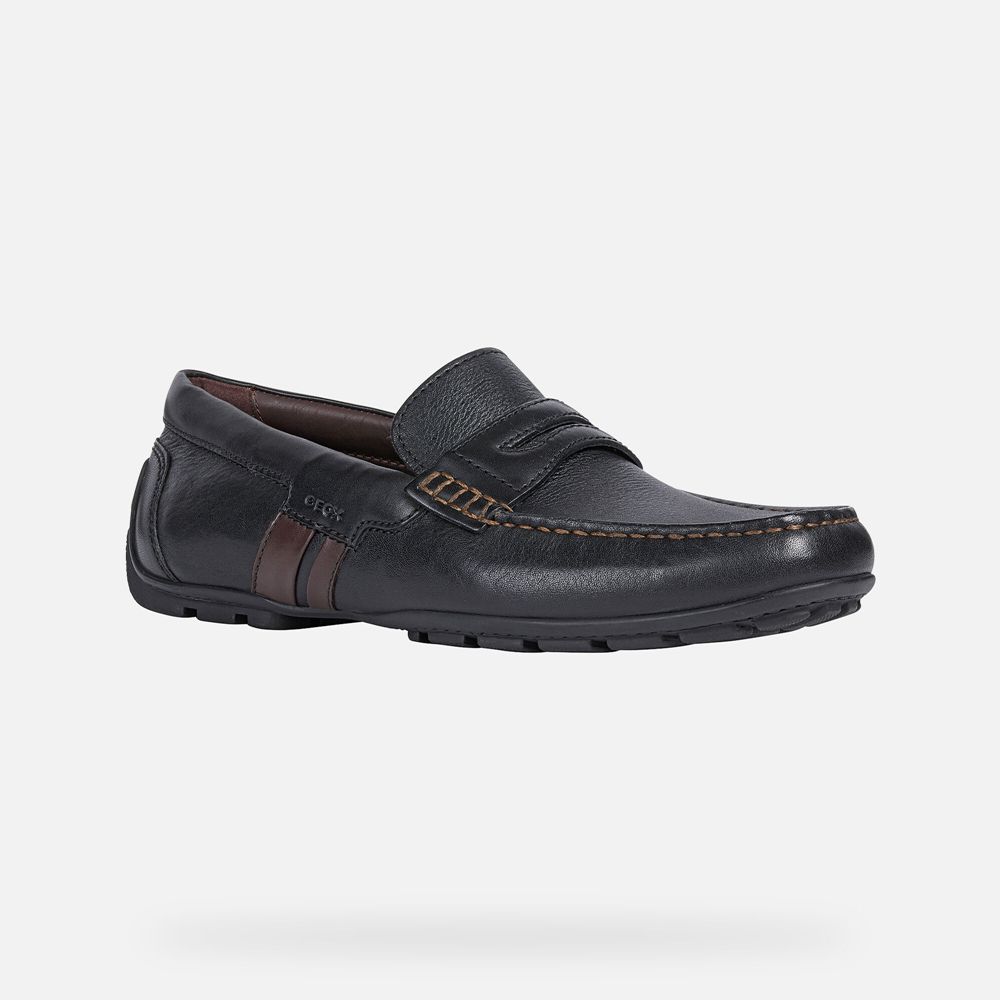 Geox Erkek Loafers Siyah - Moner - CFX-409386